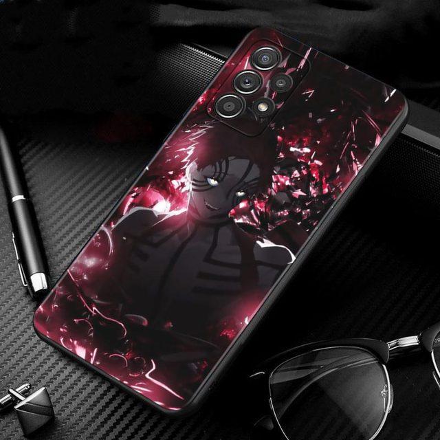 Husa Anime Demon Slayer Kimetsu pentru Samsung Galaxy A51 A71 A01 A11 A21 A21s A31 A41 A72 A52 A42 A32 A22 A12 A02 A02s F42 Shell