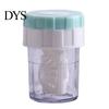 Contact Lenses Cleaner Case Washer Portable Rotating Cleaning Plastic Manual Holder Container for Travel Tool