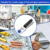 Premium Hand Foiler,Stained Glass Foiling Tool Multifunctional Foil Crimper Burnisher Aluminum Foil Burnisher for Precise Foiling Ideal for Art