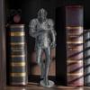 Unique Gifts for Book Lovers Medieval Knight Bookshelf Decor Armored Statue Gothic Library Figurine Desktop Lovers Fantasy Home & Office Ornament,