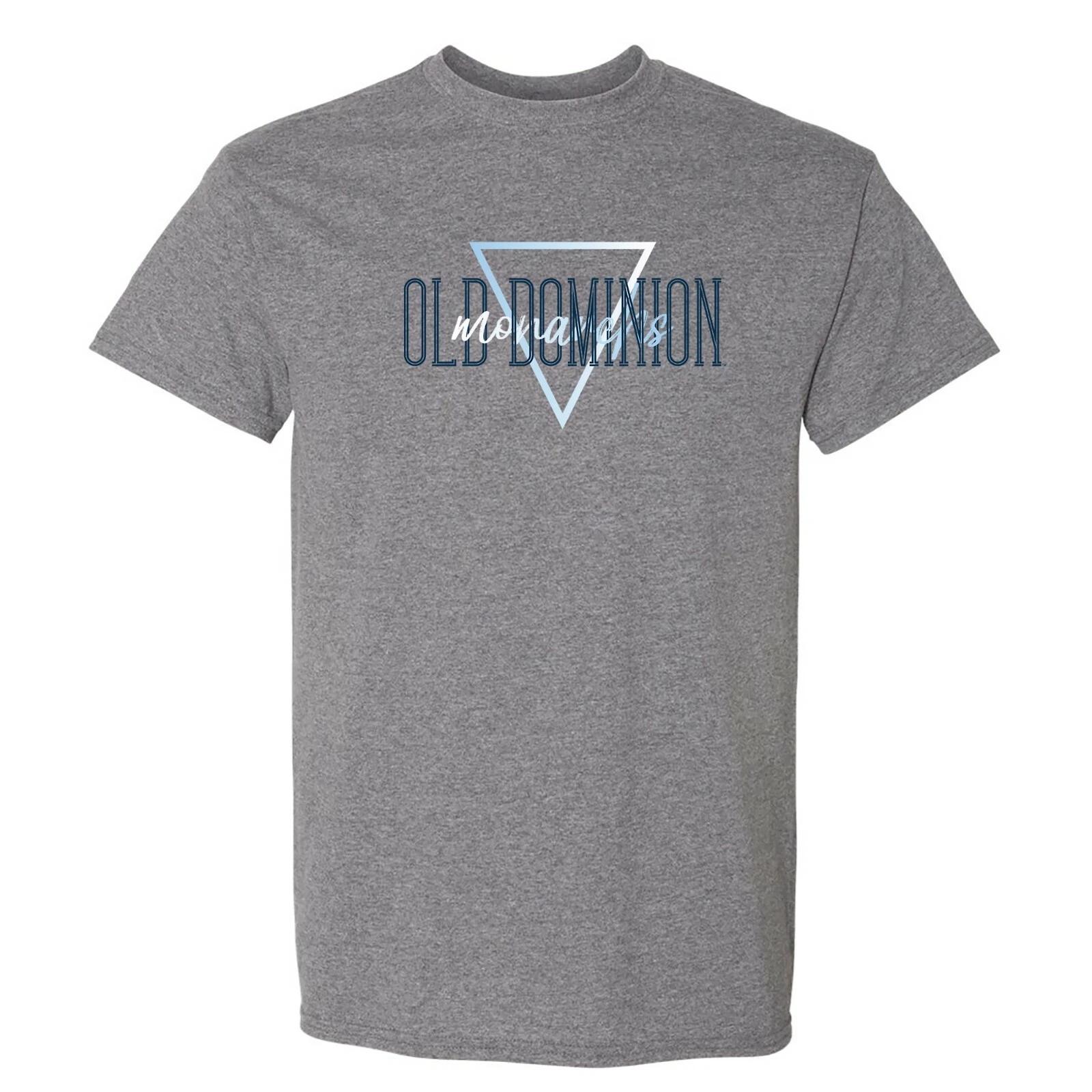 Old Dominion Monarchs Gradient Triangle T Shirt - Team Color College University 3XL