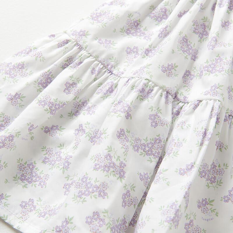 TONGTAI Girls' Floral A-Line Summer Dress