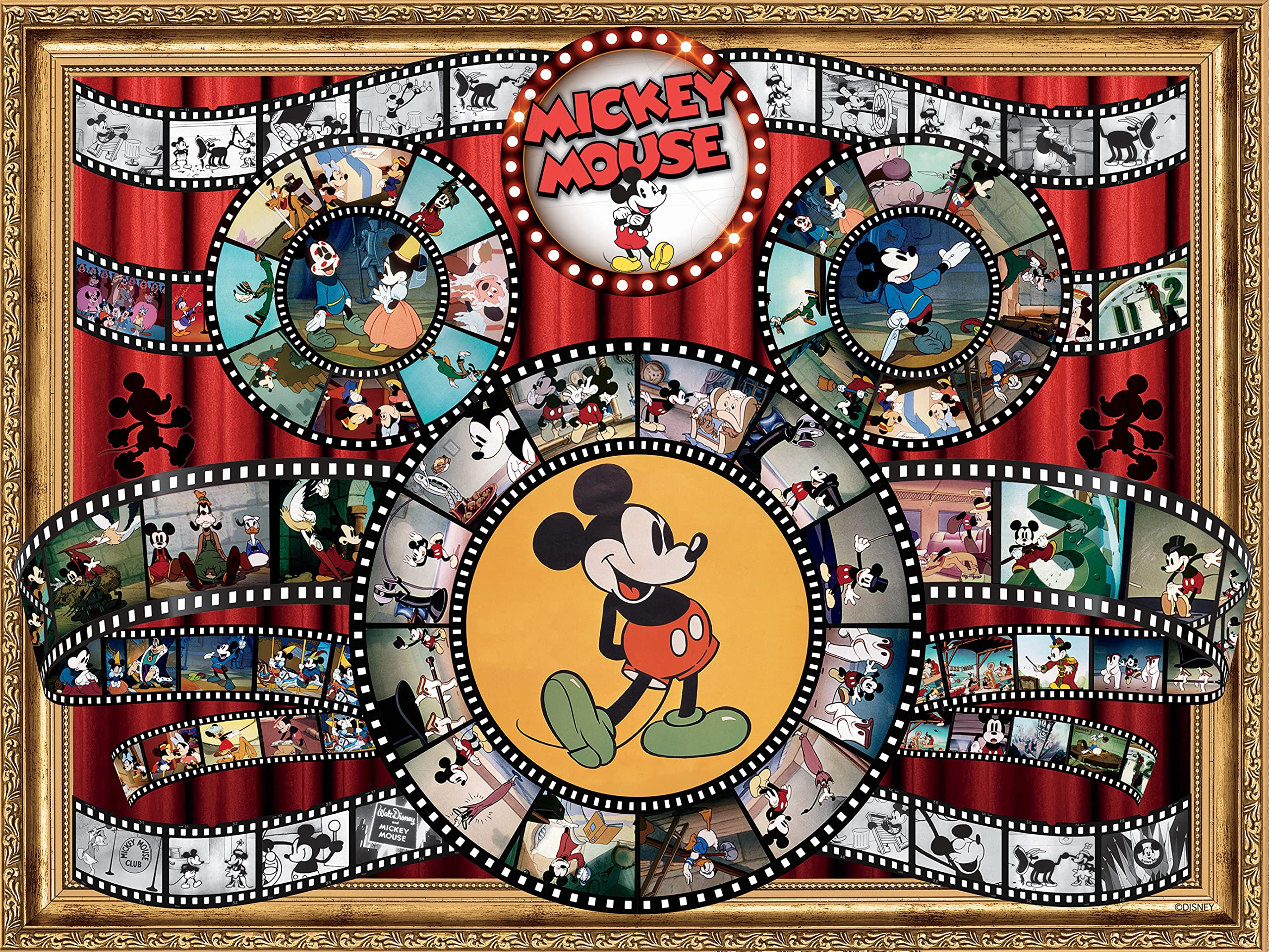 

Ceaco Disney Mickey Mouse Movie Reel Puzzle 1500 элементов - -