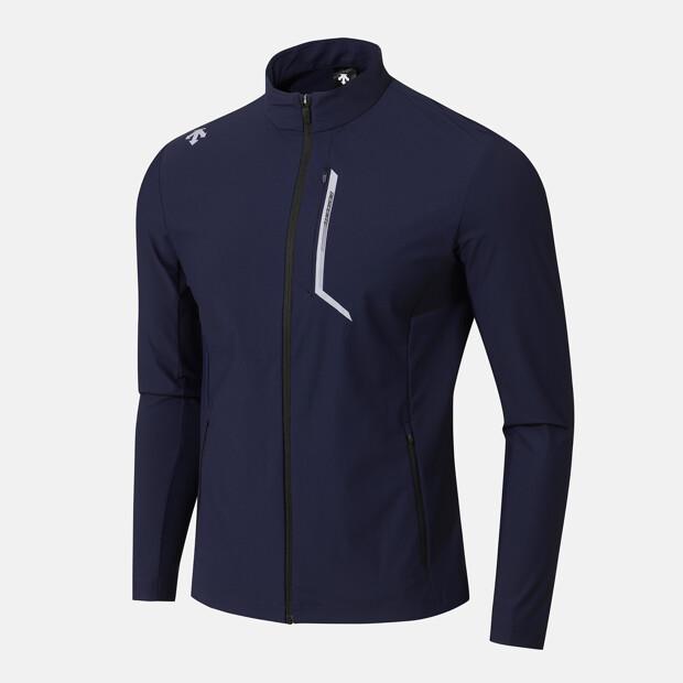 Descente Cooling Tricot Stand-Neck Training Jacket Dark Navy Sr313Tft71