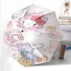 Sanrio Cat Clothing Automatic Opening and Closing Umbrella - Suitable for Various Occasions, Outdoor Activities, Lightweight and Durable Automatic Fol