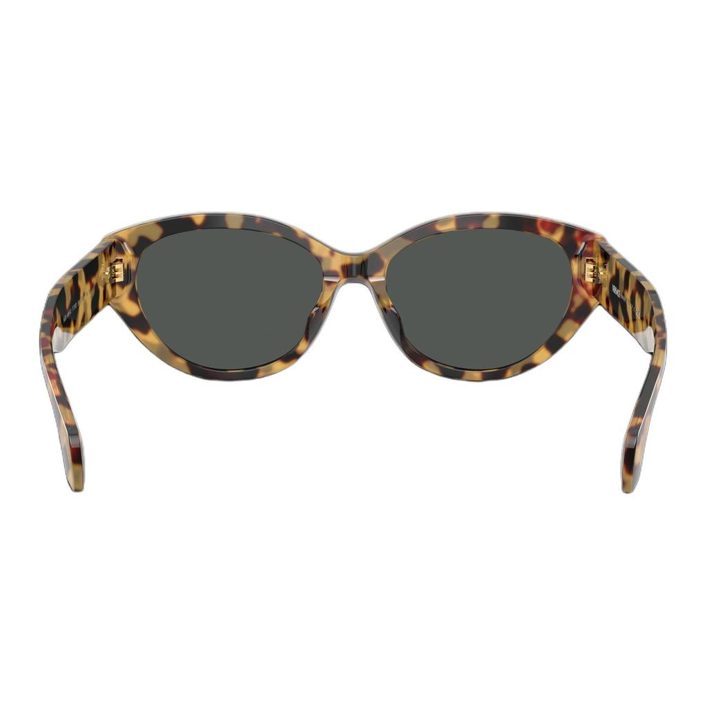Versace Cat Eye Sunglasses With Logo Unisex Sunglasses Tortoise 0VE4495D-777