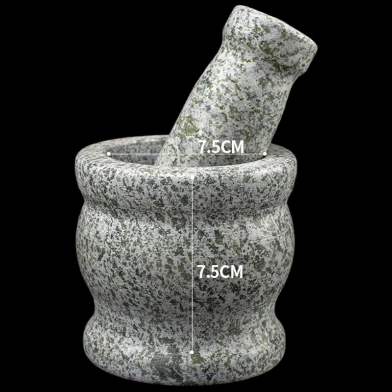 Ruhan Polished Stone Mortar and Pestle Set