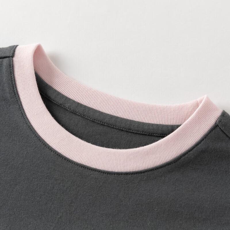 DAVE & BELLA Hello Kitty Girls' Long-Sleeve Cotton T-Shirt