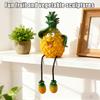 Fun Fruit Sculptures, Featuring Adorable Shapes And Designs Such As Pineapple, Banana, Lemon, And Orange.
