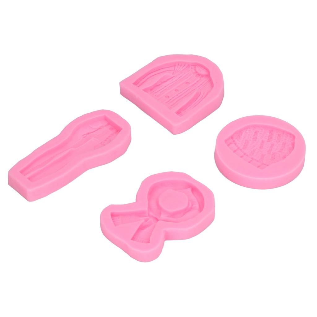 Silikonformen Handwerksarbeiten Feine Verarbeitung Niedliche Form Silikonmaterial Fondantformen