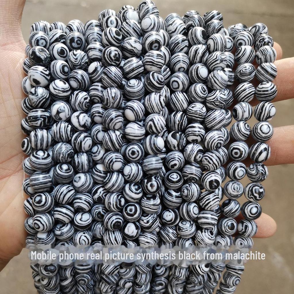 Kolorowe syntetyczne malachitowe luźne koraliki do samodzielnego wyrobu biżuterii