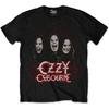 Ozzy Osbourne Crows & Bars T-Shirt Black New