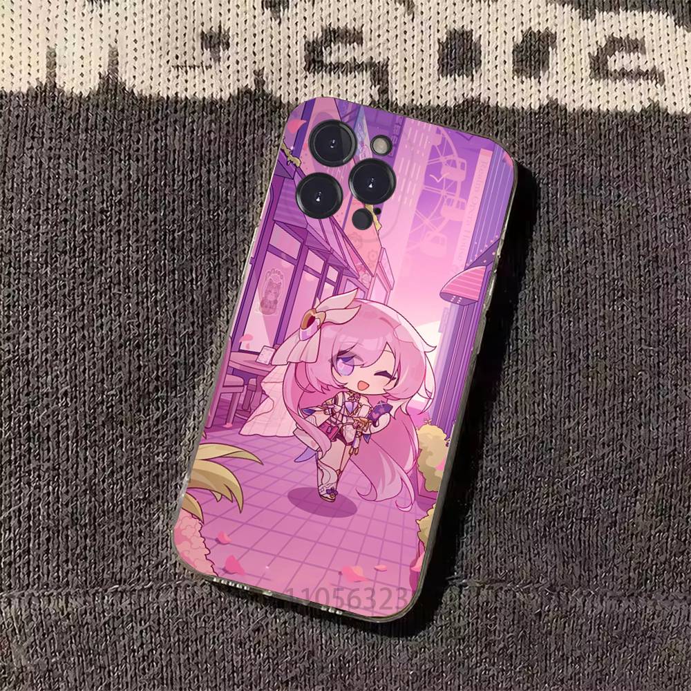 H-Honkai Alyssia Phone Case for iPhone 11Pro 13 12 11 Pro Max 16e 17 Air 16 15 14 Plus 11ProMax