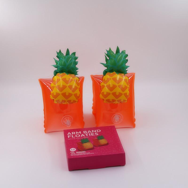 Kids Portable Cute Cartoon Shape Inflatable Swimming Arm Ring Sleeve