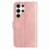 For Samsung Galaxy A12 A15 A26 S20-S25 Series Elegant Universal Leather Wallet Phone Case with Wrist Strap Multi-Functional Protective Cover