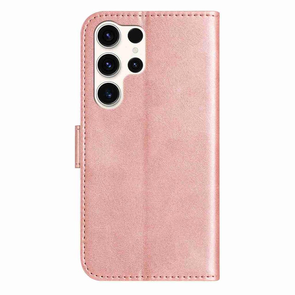 For Samsung Galaxy A12 A15 A26 S20-S25 Series Elegant Universal Leather Wallet Phone Case with Wrist Strap Multi-Functional Protective Cover