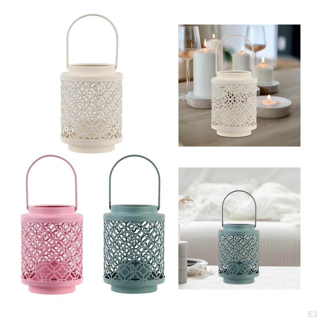Decorative Tealight Candle Holder Photo Props Gorgeous Desk Decoration European Style Hanging