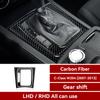 Car Gear Shift Sticker Carbon Fiber For Benz C Class W204 2007 2008 2009 2010 2011 2012 2013 Decoration