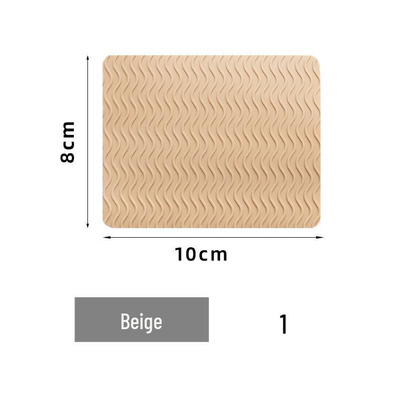 Water Ripple Non-Slip Silicone Heel Stickers