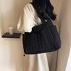 Autumn and Winter Large Capacity Bag New Handheld Big Bag Single Shoulder Down Tote Bag Work Commuter Bag