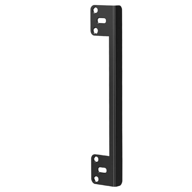 

L Shape Stainless Steel Door Security Plate 2mm Thickness for Outward Opening Door Includes Cover and Screws 7Inch