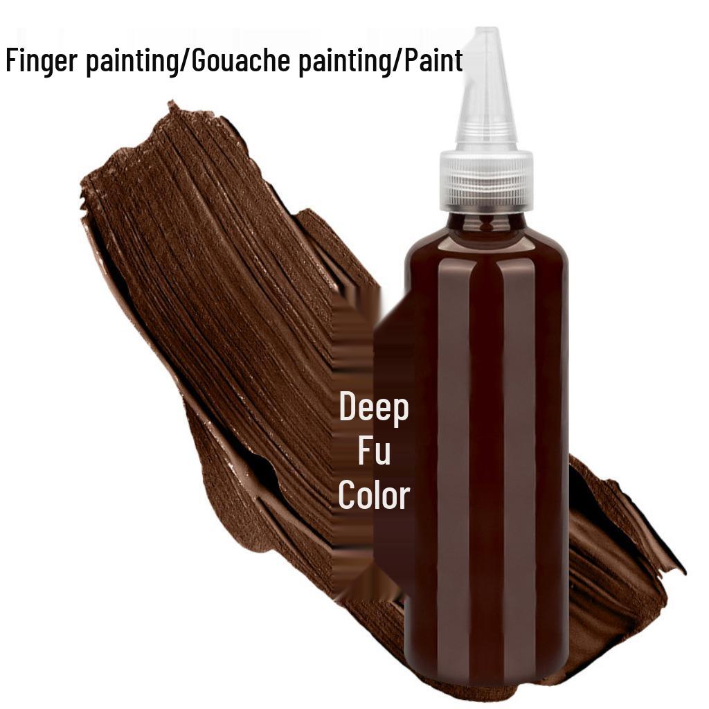Set de Pintura de Dedos Lavable para Niños 100ml – Arte DIY Gouache Acrílico Acuarelas