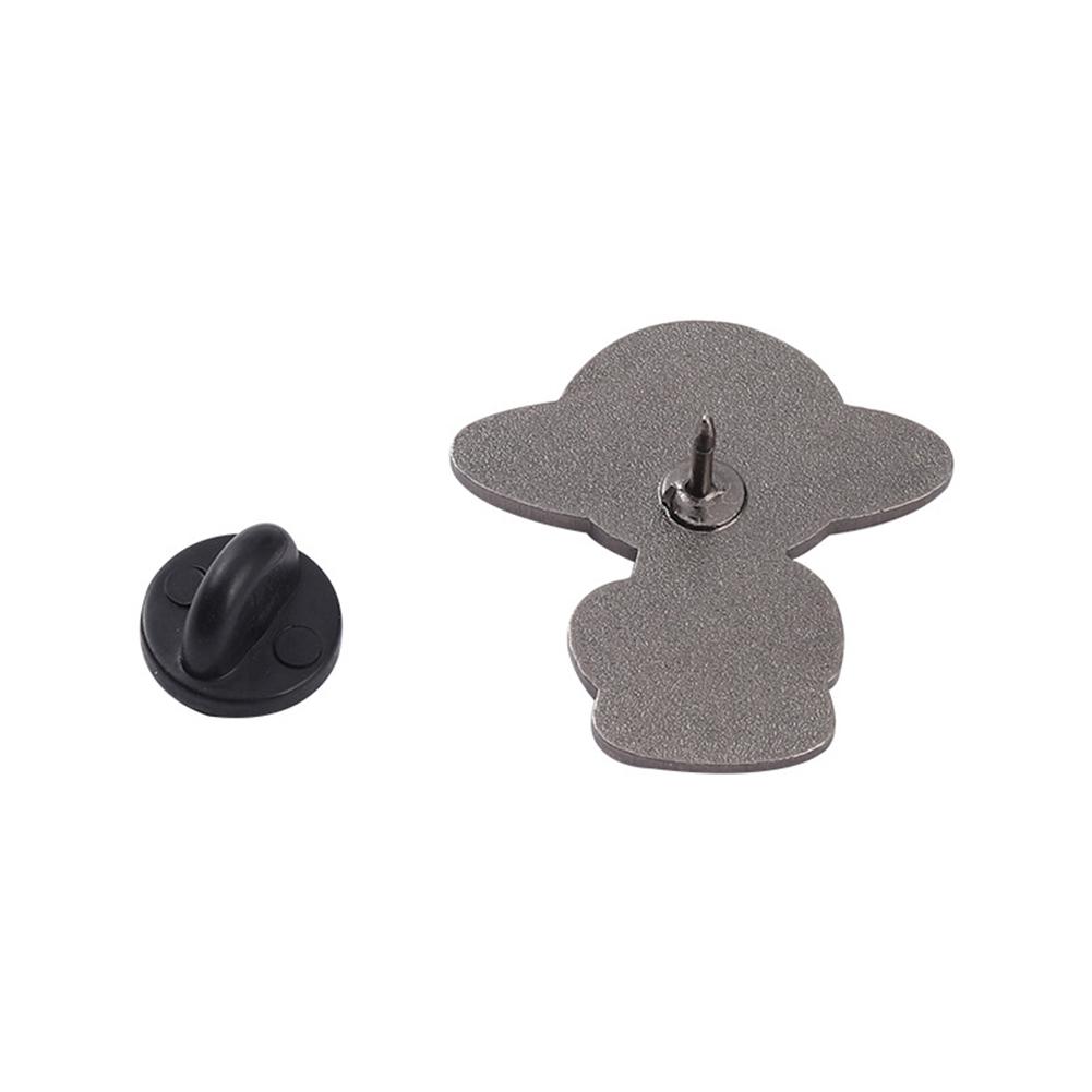 Creative Alien Cat Pins Funny Ufo Cartoon Brooch Lapel Badge Women Clothes Accessories Jewelry Gift