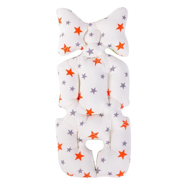 Almofada Universal para Carrinho de Bebê e Cadeira de Refeição para Todas as Estações - Almofada de Algodão com Calor e Espessura Adicionais para Outono/Inverno