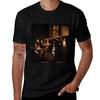 Hohe Auflösung Caravaggio Die Berufung des Heiligen Matthäus 1600 T-Shirt Große Größe Atmungsaktives Shirt