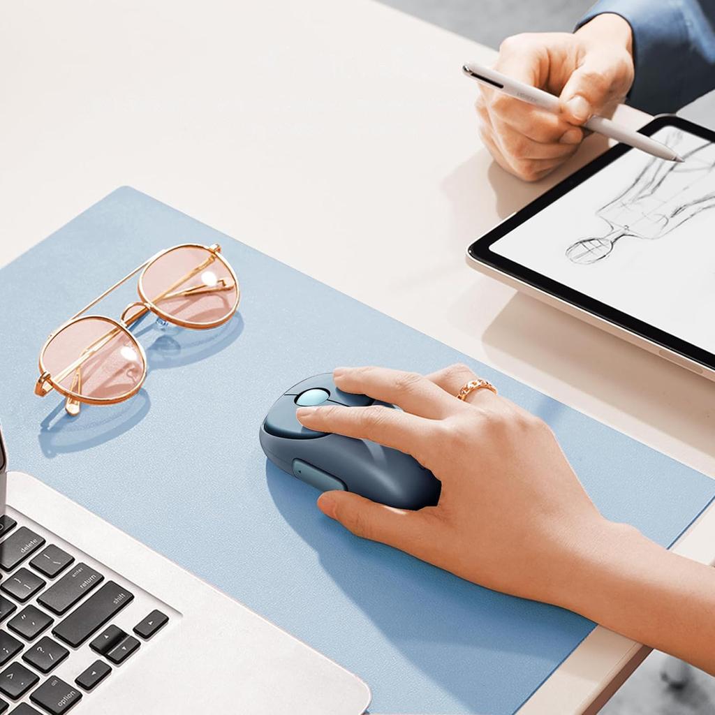 Ugreen MU102 FUN+ Dual-Mode Wireless Mouse, Bluetooth & 2.4 GHz Connectivity, Black Finish