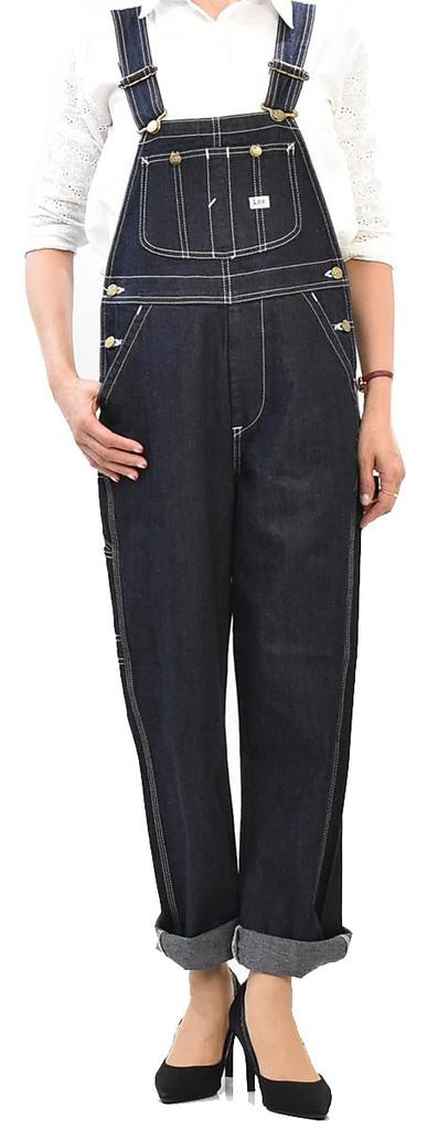 Lee Denim Size Loose Women's Overalls, S, LL1184, Fit, All-in-One