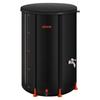Collapsible Rain Barrel, 380 L Portable Rain Water Collection Barrel, 1000D PVC Rainwater Collection System