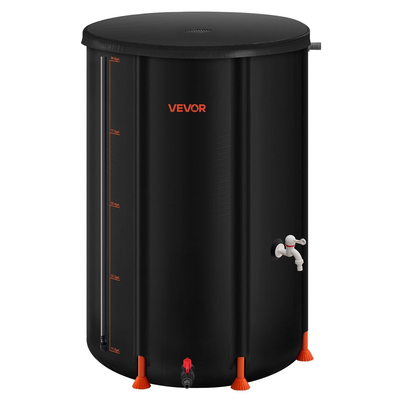 VEVOR Collapsible Rain Barrel, 380 L