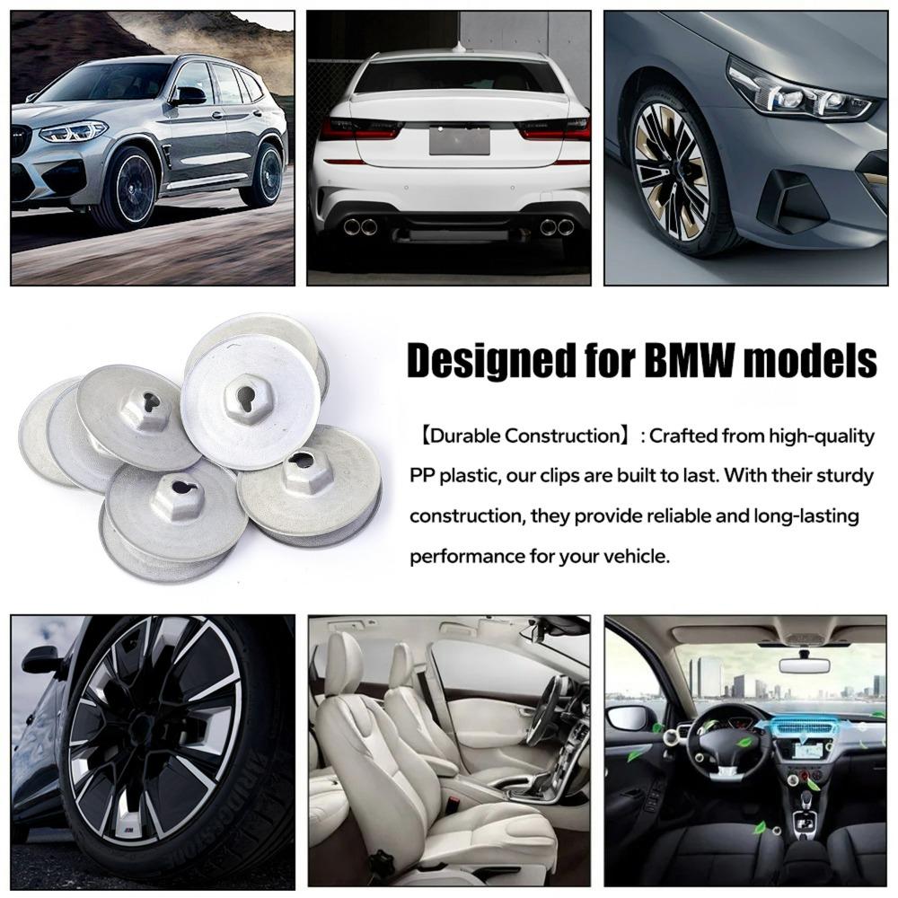 Aluminium Staal Hittebeschermer Moer Isolatie Onderplaat Bevestigingsclip voor BMW Ford Auto Onderkant Transmissieafdekking Bevestigingsbout Plaat