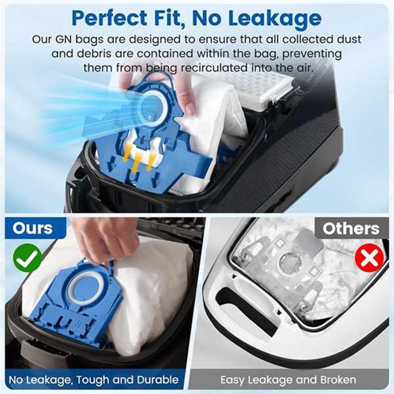 A78E-Dust Bag For Classic C1 C2 C3 S2 S5 S8 Vacuum Cleaner Spare Parts Dustbag With 3D Technology