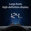 M3 HUD OBD2 Display On-board Computer Car Head-up Sisplay Windshield Big Font Projection Speedometer Temp Voltage Alarm