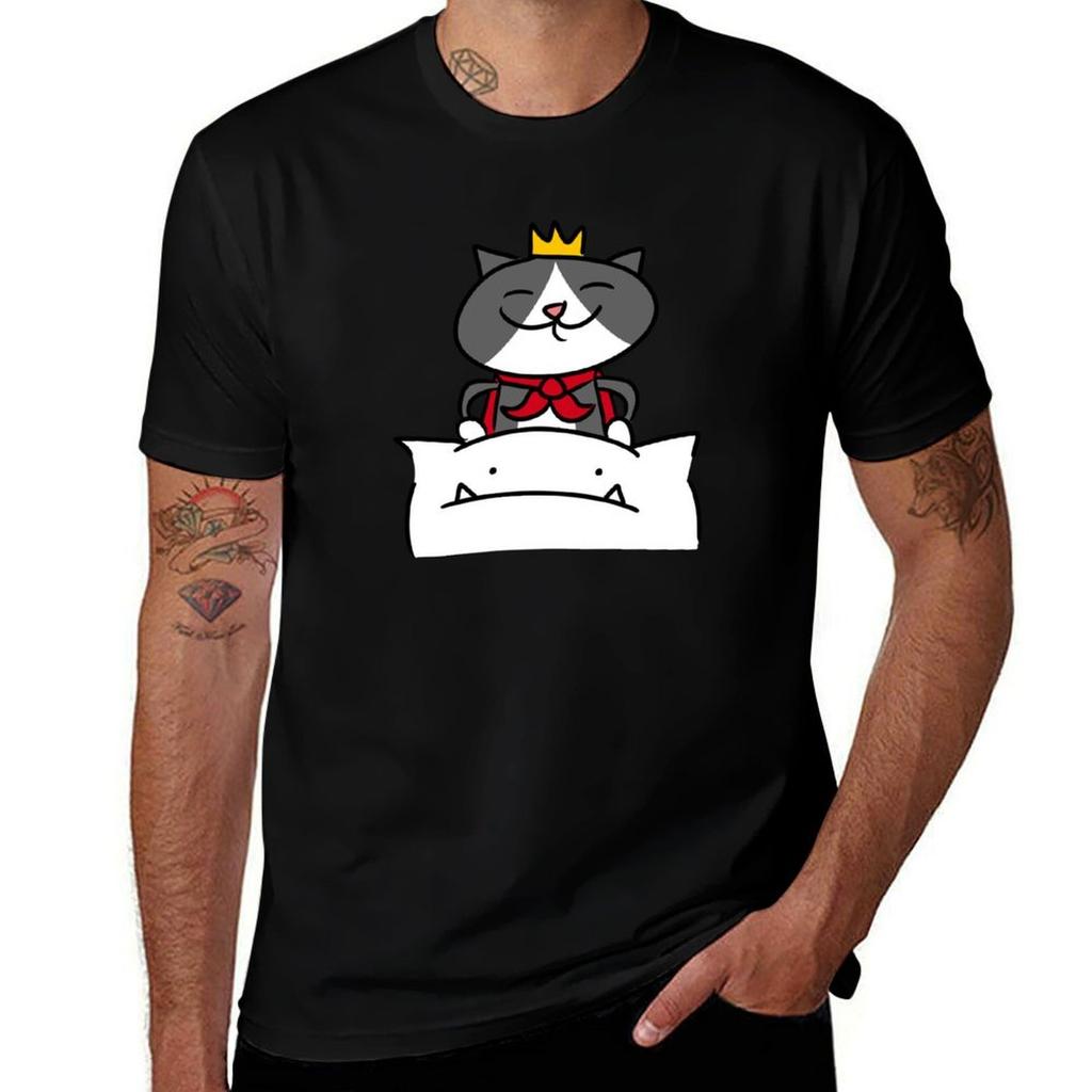 Cait Sith Speed Drawing TShirt Cotton Tshirt 100 T Shirts for Man Slim Fit TShirt