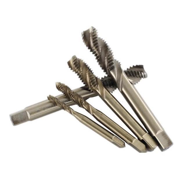 Link CNC M35 Cobalt Spiral Tap for Stainless Steel, Titanium-Plated