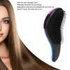 3Pcs Massage Comb Electroplate Air Cushion Hairbrush Non Static Portable for Wet Dry Hair Eliminate Knot Reduce Breakage