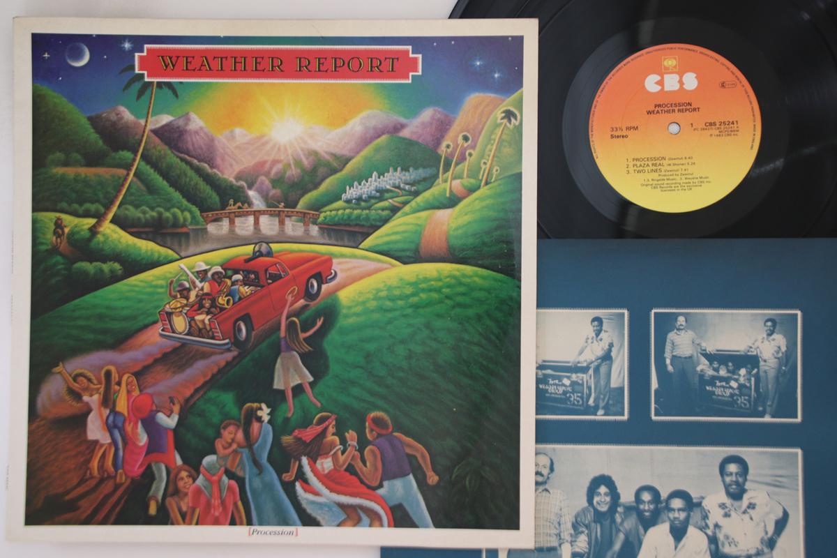 

LP Пластинка WEATHER REPORT - Procession CBS25241 CBS 1983 Голландия Джаз Б/У