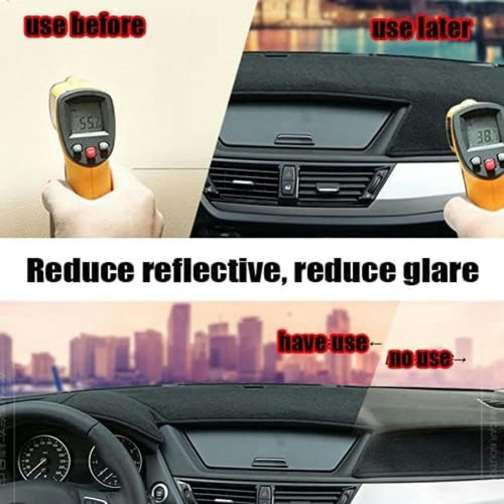 Car Dash Cover for Hyundai Sonata 2005-2009 Dashboard Pad Carpet Dash Board Protector Cover