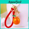 Fashionable Key Ring With Colorful Prosperity Orange Design Unique Keychain For Memorable Gifts