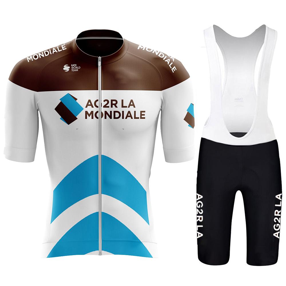 

2026 Ag2r Cycling Bib Bike Man Tricuta Costume Men s Mtb Maillot Shorts Jacket Jersey Uniform Pants Outfit 2026 Gel Summer Clothes Asian size - S