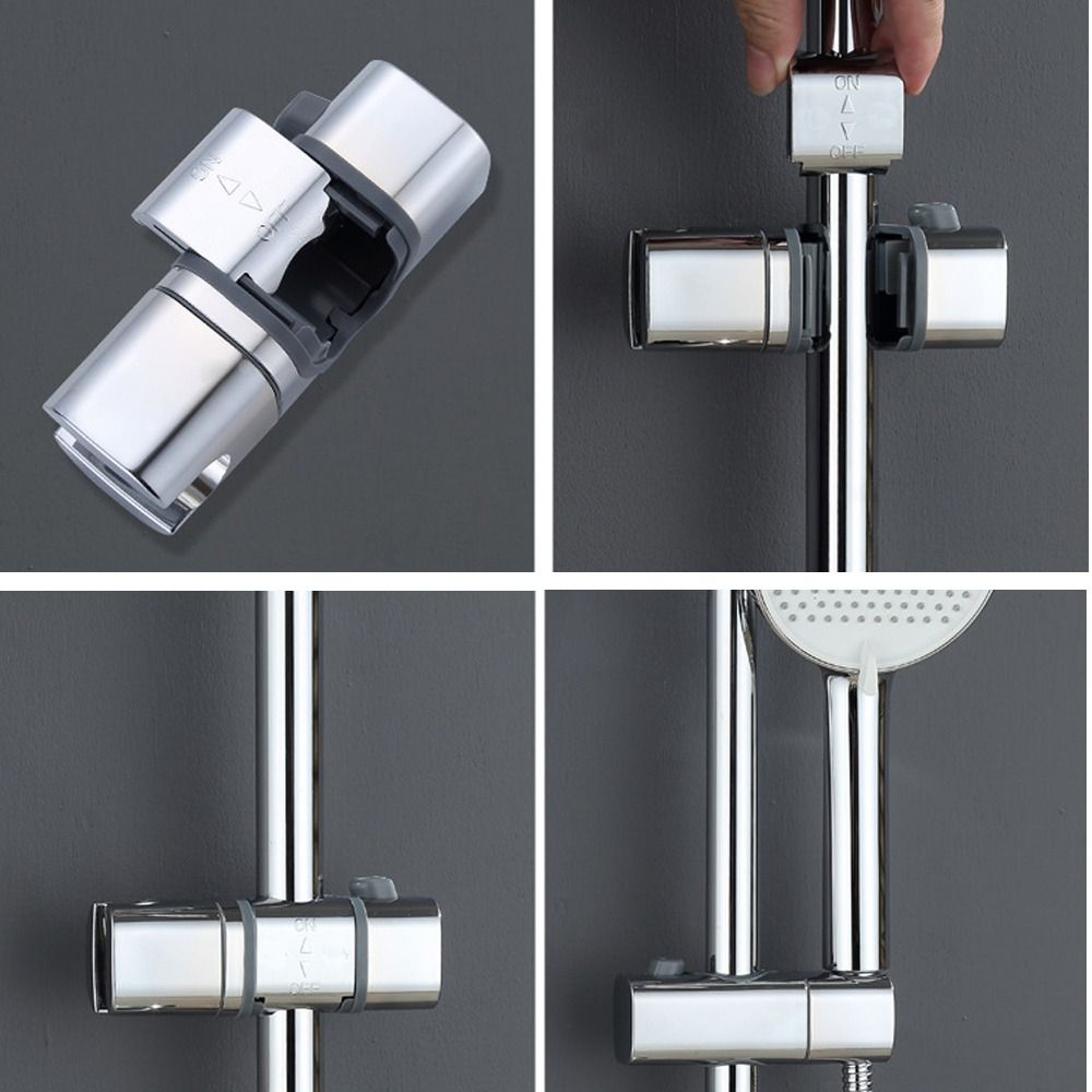 Einstellbare Badezimmer Slide Bar Regal drehbare Riser Schiene Halterung Hardware Bad Zubehör