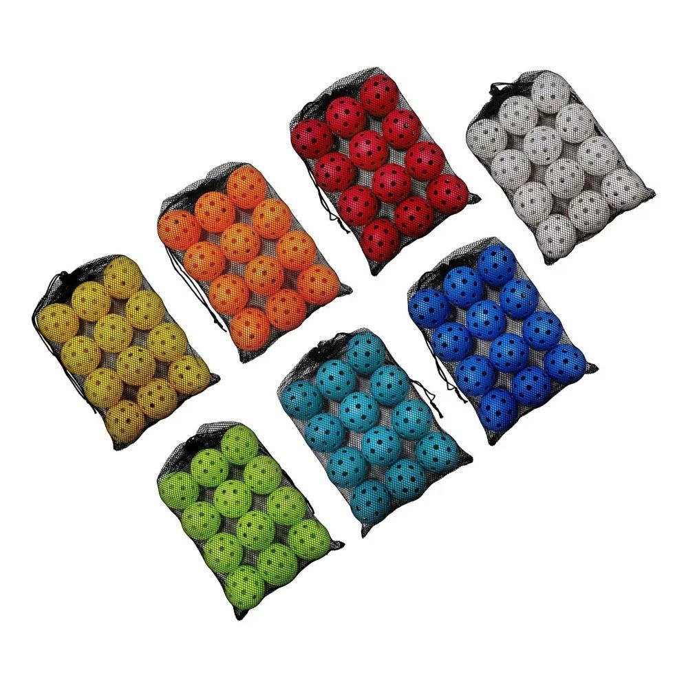 Good Performance 74MM Pickleball High Visibility Pickleball Training Ball Racket Sports