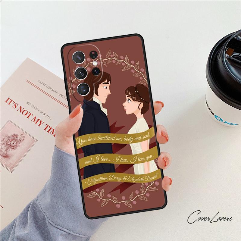 

Pride And Prejudice phone case For Samsung Galaxy S24 S25 S23 S22 Ultra Note 10 20 Plus S20 S21 FE Cover Galaxy S25 plus