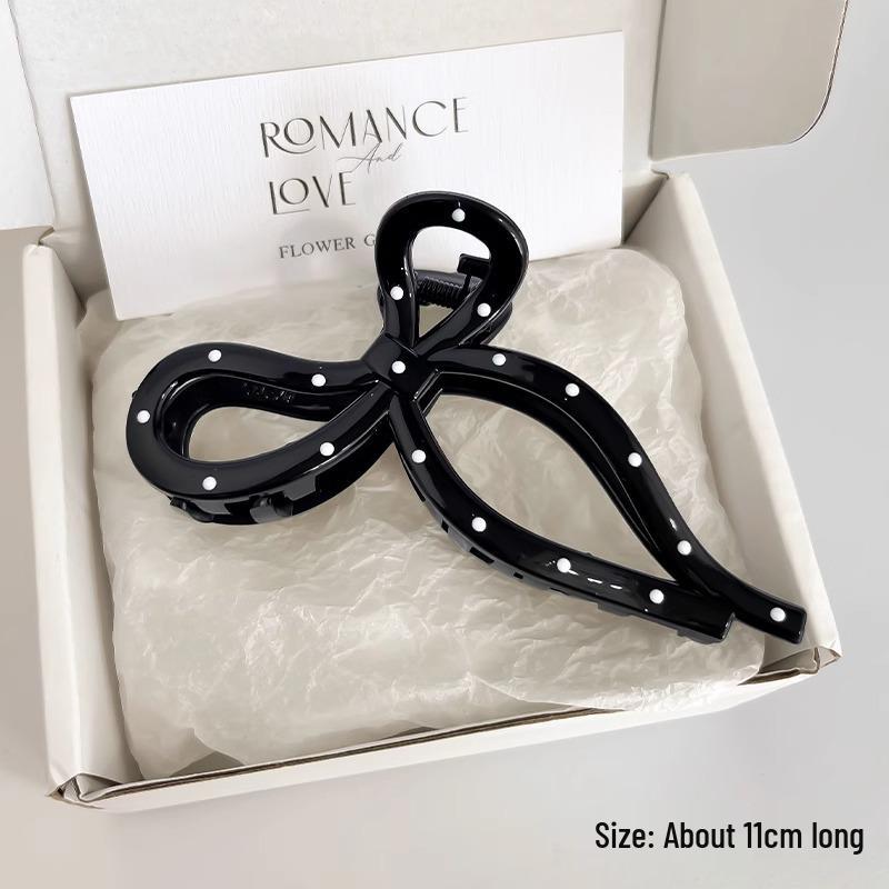 Großer französischer Retro-Klammer-Haarclip für elegante Damenfrisuren.