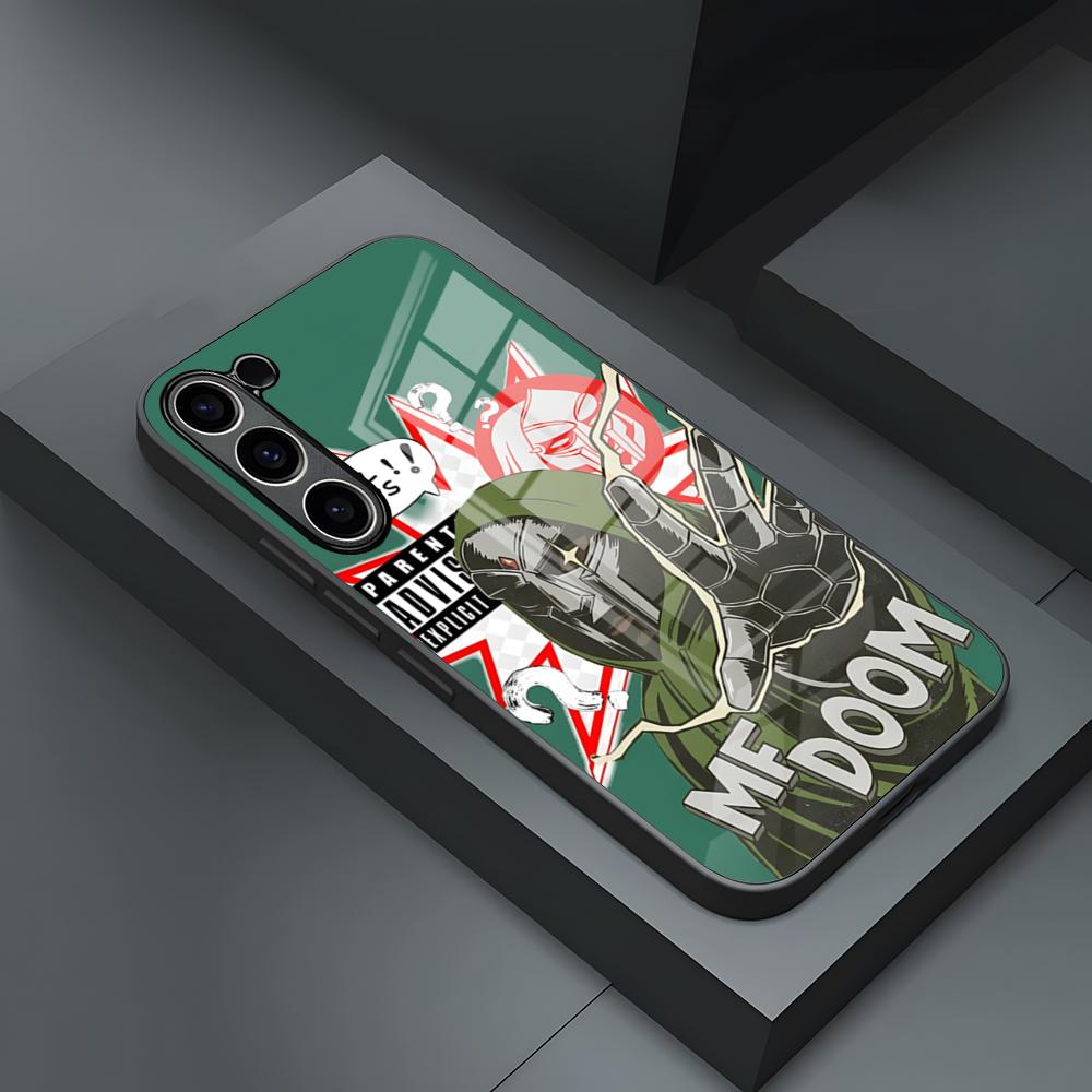 M-MF Rapper D-DOOM Phone Case For S23 Samsung S26 S24 S25 Ultra S22 S20 Fe S21 Plus A54 A34 A53 A16 Glass Cover