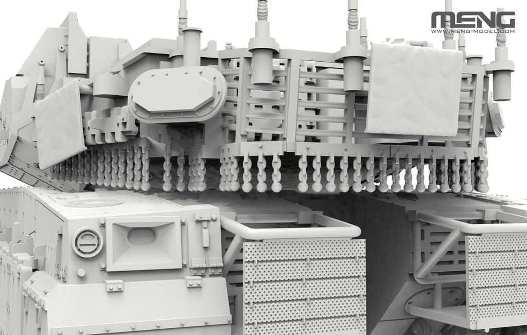 Mon Model 1/72 Israeli Main Battle Tank Merkava Mk.4M with Trophy Active Protection System Plastic Model M72-006 (Tank)