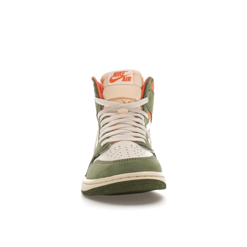 Air Jordan 1 Retro High OG Craft Celadon Men Sneakers Green Sky-J-Light-Olive Bright-Mandarin FB9934-300
